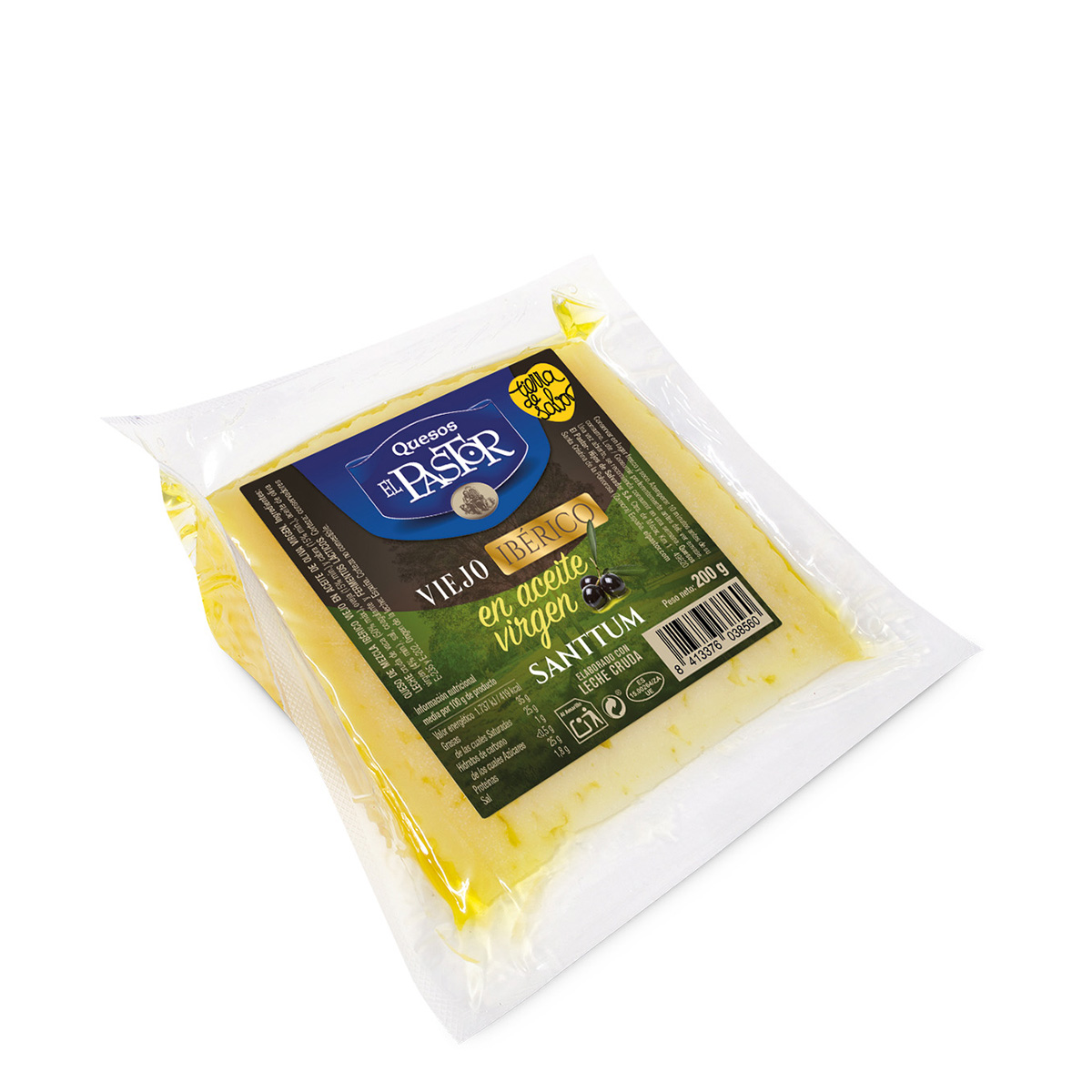 CUÑA DE QUESO 200 GRS MEZCLA IBÉRICO VIEJO EN ACEITE SANTTUM QUESOS EL PASTOR TIENDA ONLINE CUÑA DE QUESO 200 GRS MEZCLA IBÉRICO VIEJO EN ACEITE SANTTUM QUESOS EL PASTOR TIENDA ONLINE