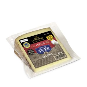 CUÑA DE QUESO 250 GRS OVEJA CURADO IGP QUESO CASTELLANO SAN RUFFINO QUESOS EL PASTOR TIENDA ONLINE