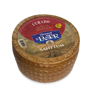 PIEZA QUESO 3KG MEZCLA CURADO SANTTUM QUESOS EL PASTOR TIENDA ONLINE