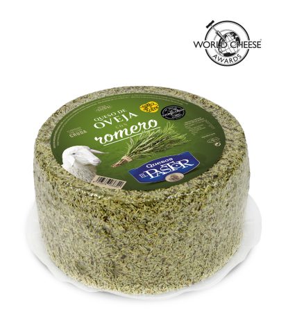 3632 queso oveja madurado con romero pieza 3 kg