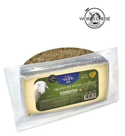 3831 media pieza queso oveja viejo al romero el pastor