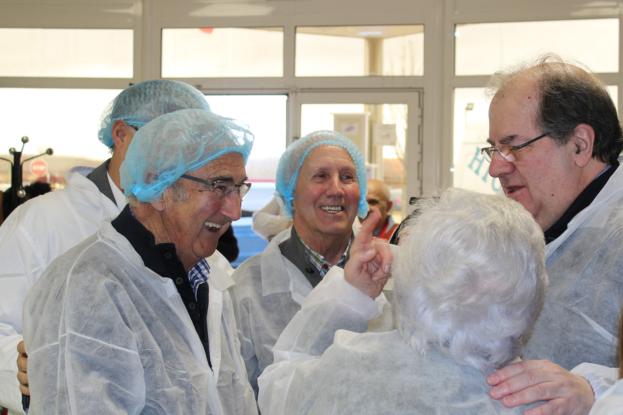 Juan Vicente Herrera visits Quesos El Pastor